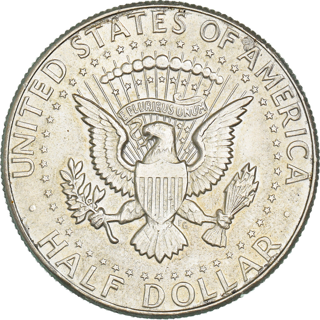 Coin, United States, Kennedy Half Dollar, Half Dollar, 1964, U.S. Mint