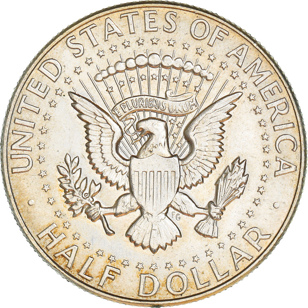 Coin, United States, Kennedy Half Dollar, Half Dollar, 1965, U.S. Mint