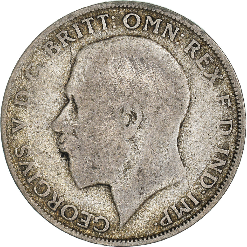 Coin, Great Britain, George V, Florin, Two Shillings, 1922, VF(20-25), Silver