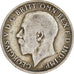 Moneda, Gran Bretaña, George V, Florin, Two Shillings, 1921, BC+, Plata