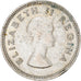 Coin, South Africa, Elizabeth II, 3 Pence, 1955, AU(50-53), Silver, KM:47