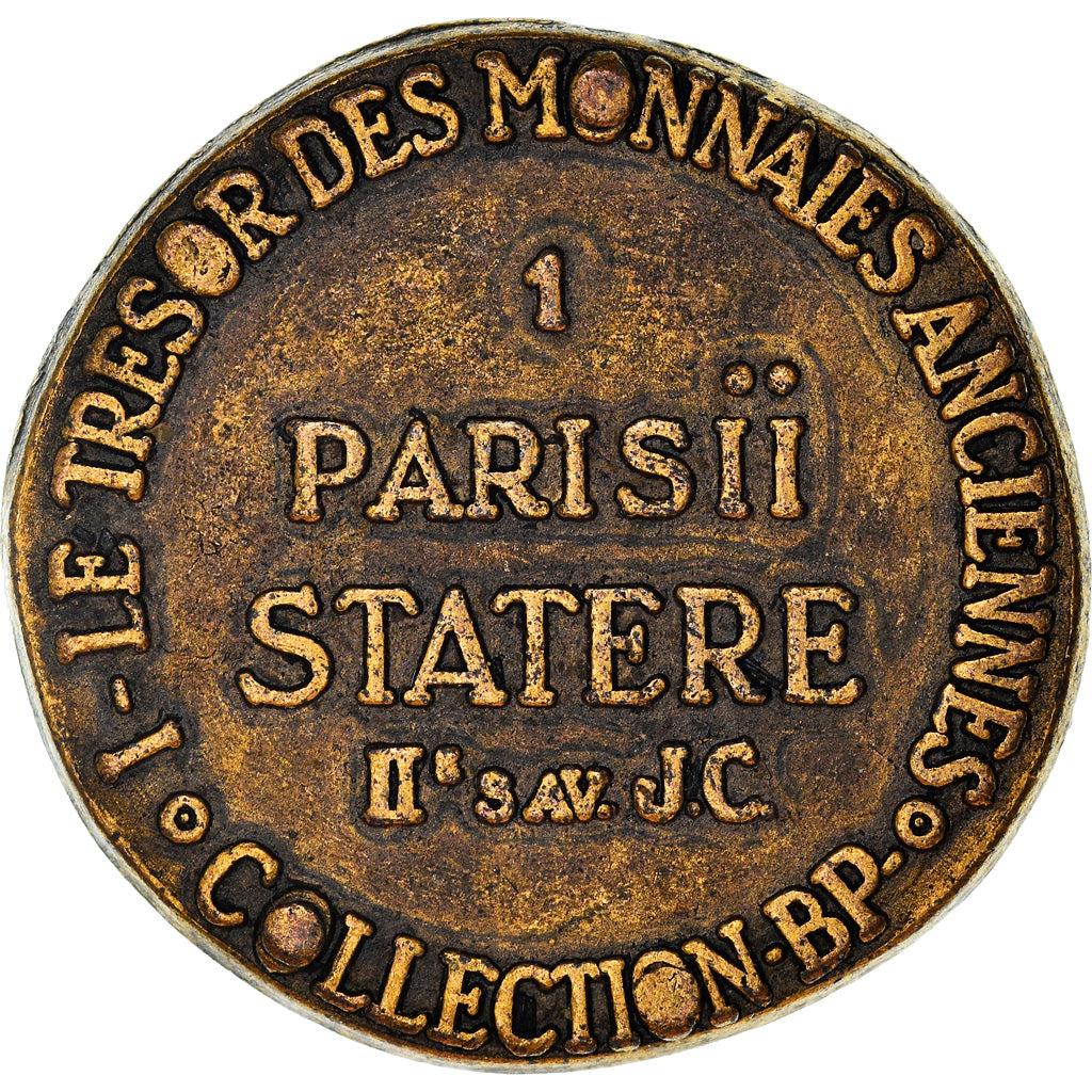 France, Token, Collection BP, Statère Parisii, History, AU(55-58), Copper
