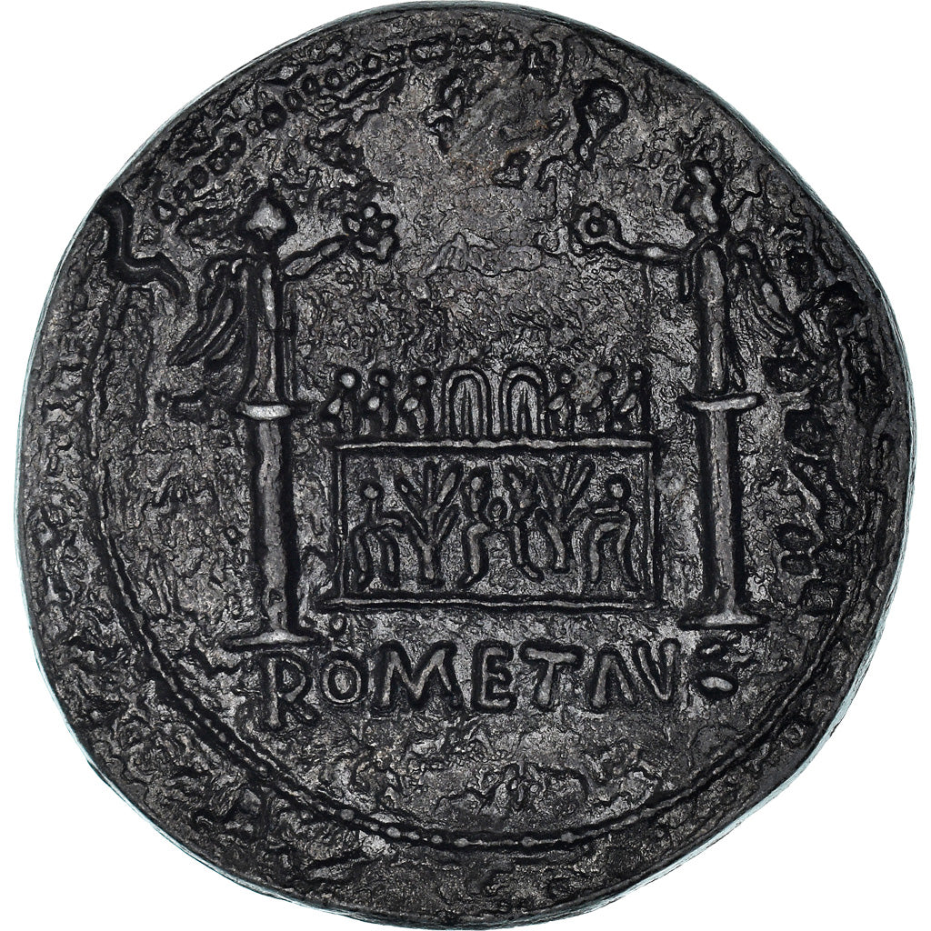 Francja, Token, Collection BP, Sesterce d'Auguste, MS(60-62), Miedź