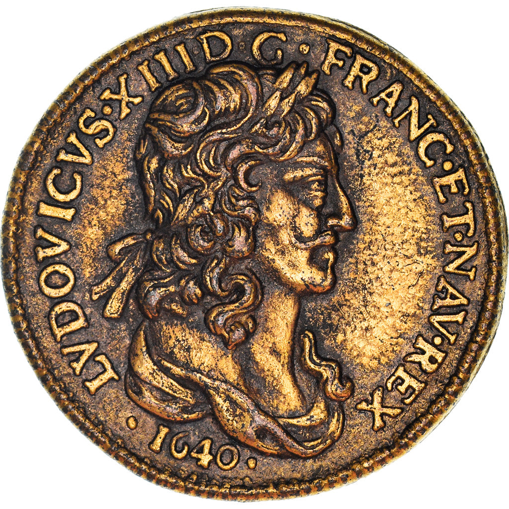 Frankrijk, Token, Collection BP, Dix Louis, Louis XIII, History, PR, Koper