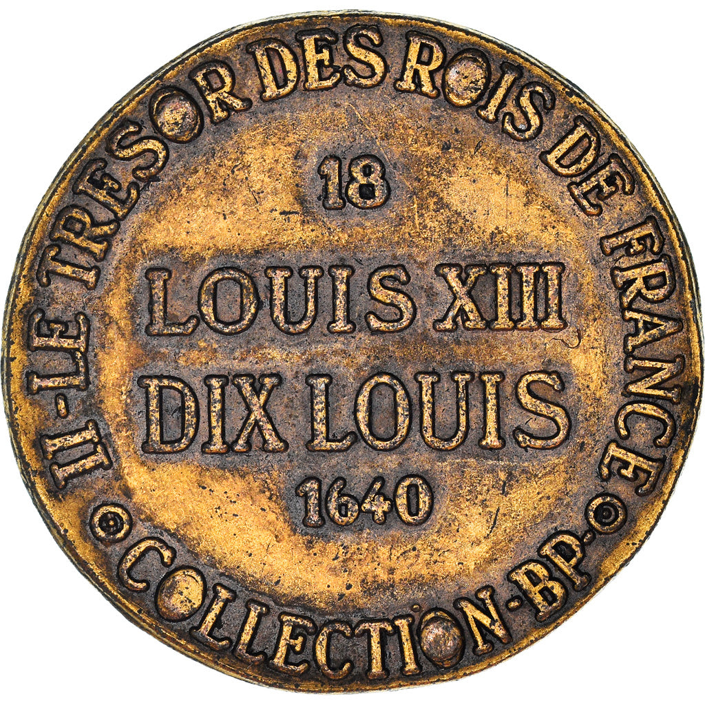 Frankrijk, Token, Collection BP, Dix Louis, Louis XIII, History, PR, Koper