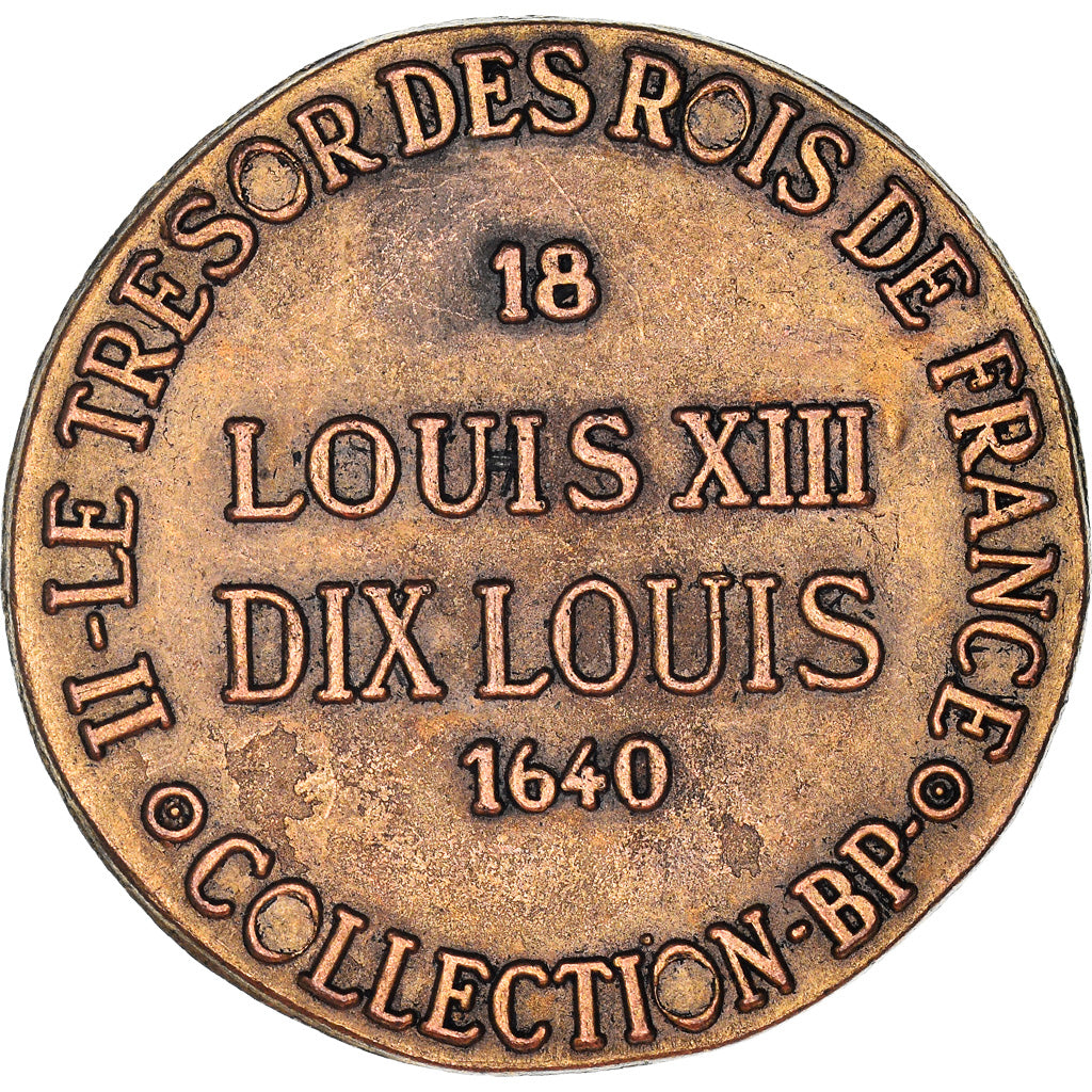 France, Jeton, Collection BP, Dix Louis, Louis XIII, History, SPL, Cuivre