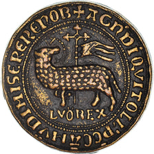 Francia, Token, Collection BP, Agnel d'Or, Louis le Hutin, History, EBC, Cobre