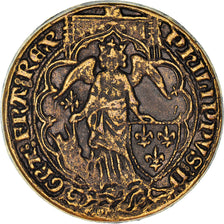 France, Token, Collection BP, Ange d'Or, Philippe VI, History, MS(60-62), Copper