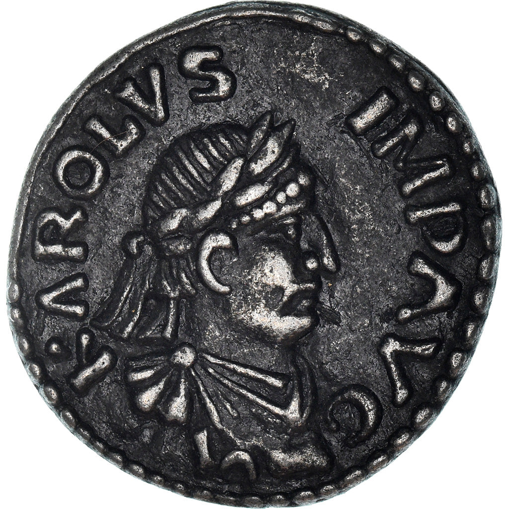 France, Token, Collection BP, Denier de Charlemagne, History, MS(60-62), Copper