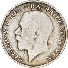 Coin, Great Britain, George V, 1/2 Crown, 1920, VF(20-25), Silver, KM:818.1a