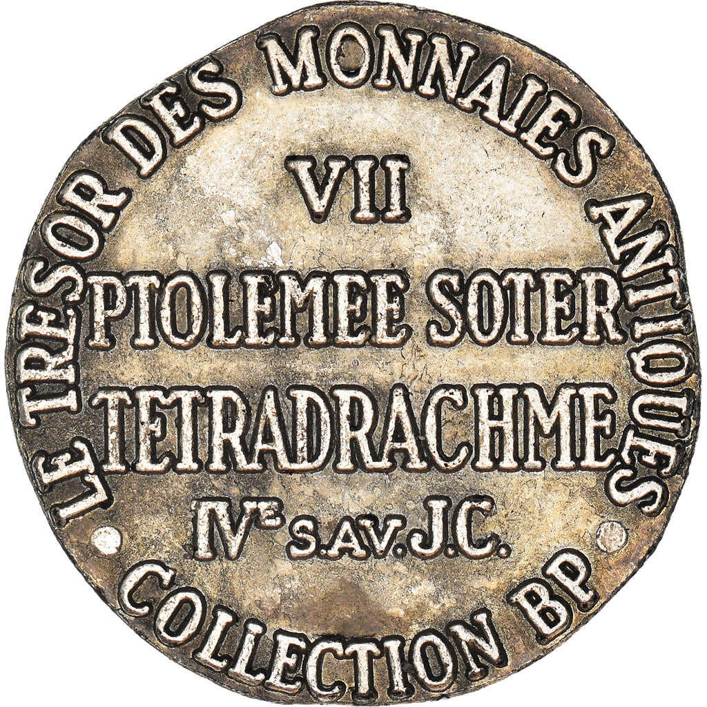 France, Jeton, Collection BP, Tetradrachme Ptolémée Soter, History, SUP+