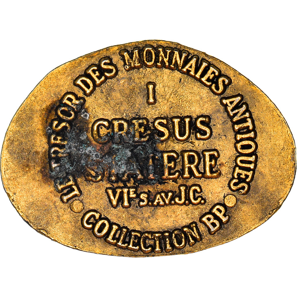 France, Token, Collection BP, Statère Cresus, History, AU(55-58), Copper
