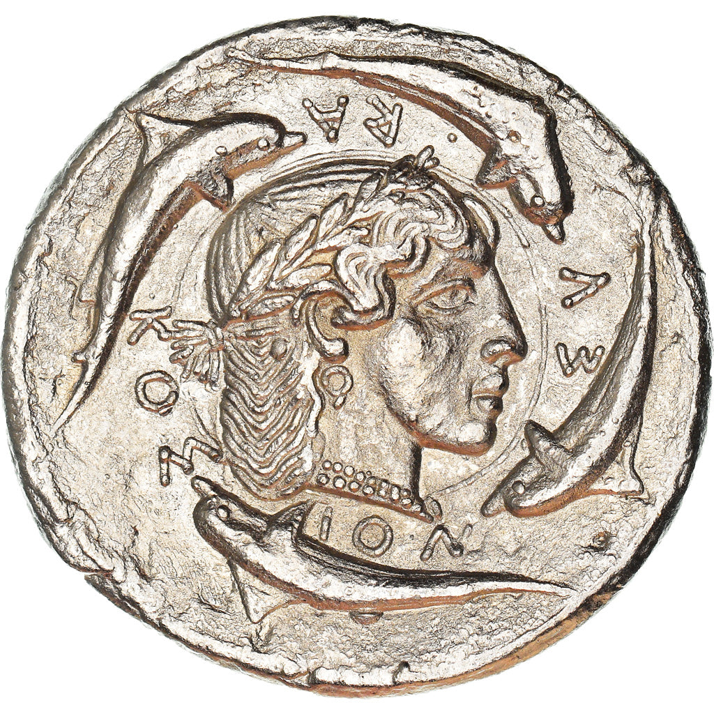 France, Token, Collection BP, Tétradrachme Syracuse, History, MS(63), Copper