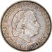 Coin, Netherlands, Juliana, 2-1/2 Gulden, 1960, AU(50-53), Silver, KM:185