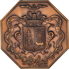 France, Token, Chambre de Commerce d'Elbeuf, Business & industry, 1862