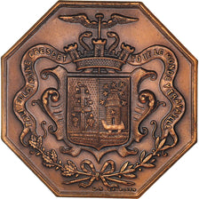 France, Token, Chambre de Commerce d'Elbeuf, Business & industry, 1862, MS(63)