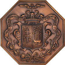 France, Token, Chambre de Commerce d'Elbeuf, Business & industry, 1862