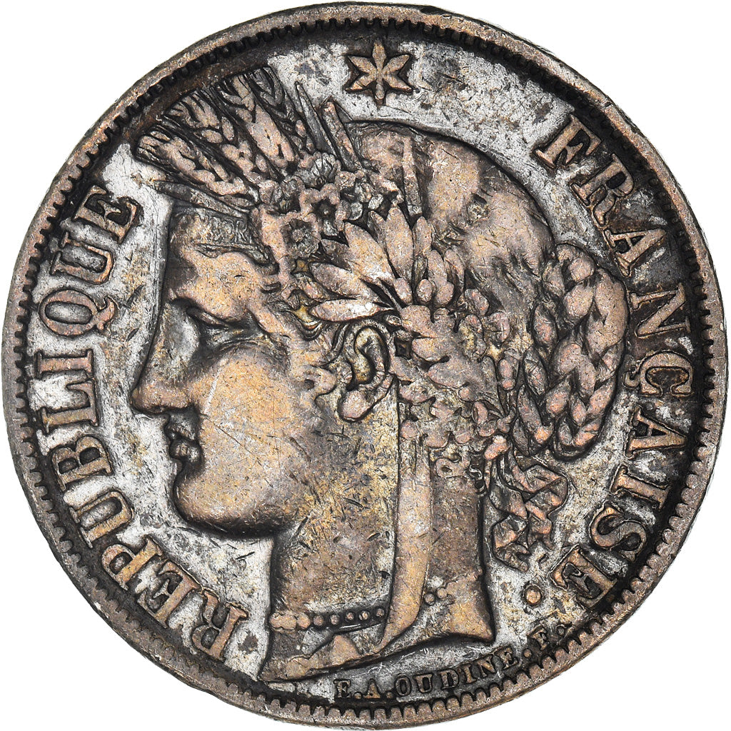 Monnaie, France, Cérès, 5 Francs, 1851, Paris, TB, Argent, Gadoury:719