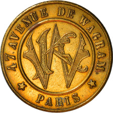 France, Token, Paris, Kermesse Wagram, Jeton d'audition, AU(50-53), Brass