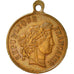 Francia, medalla, Concours de Musique, Gagny, Arts & Culture, 1884, MBC+, Latón