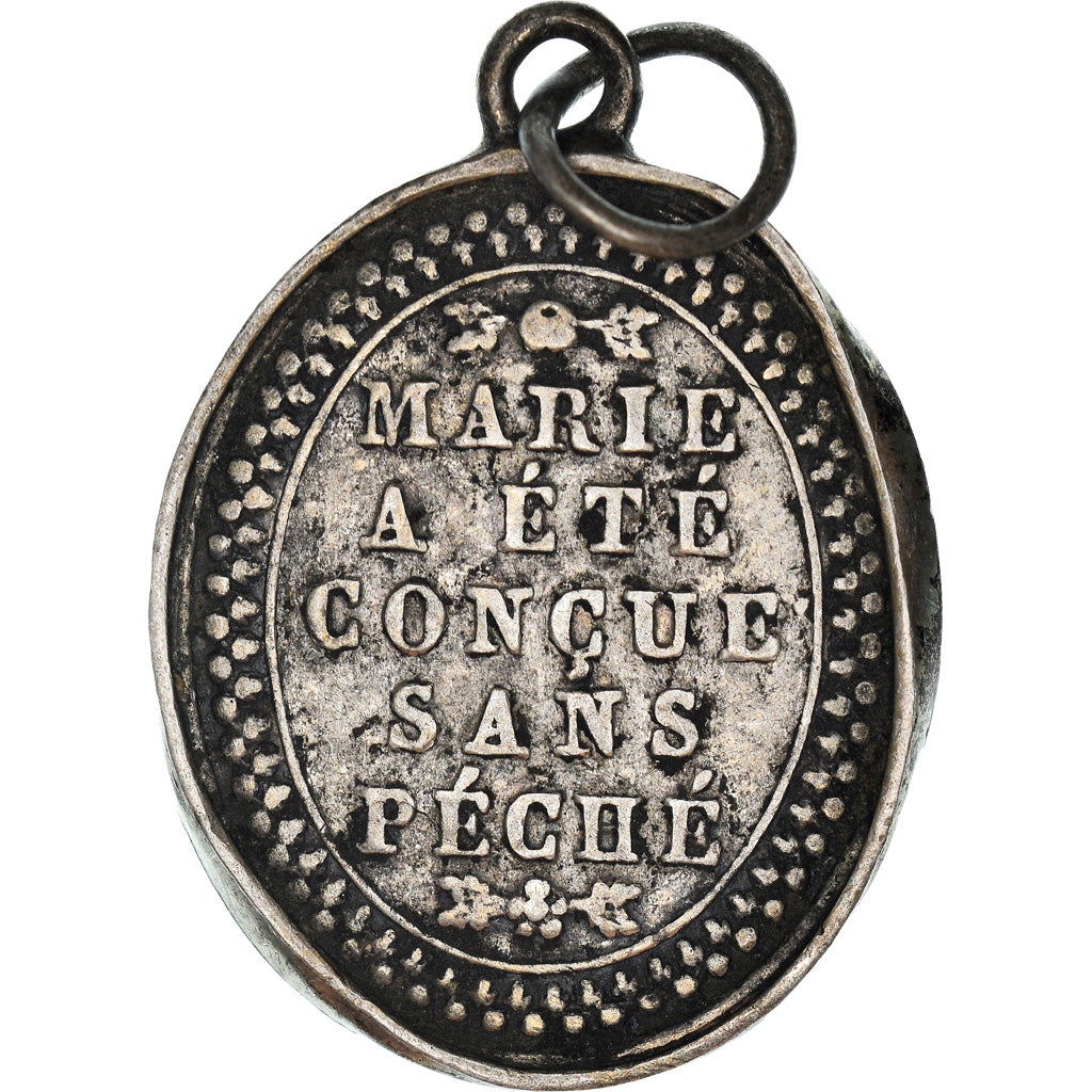 Francja, Medal, Religion, Marie Conçue sans Péché, Religie i wierzenia
