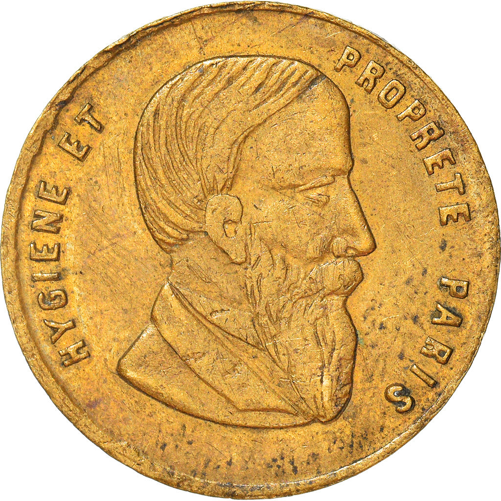 France, Token, Instruction and Education, Hygiène et propreté, 1867