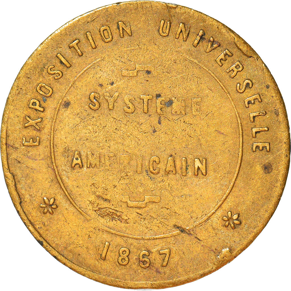 France, Token, Instruction and Education, Hygiène et propreté, 1867