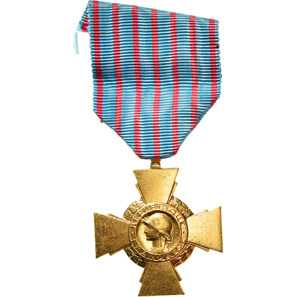 France, Croix du Combattant de 1914-1918, Médaille, Excellent Quality, Bronze