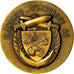 France, Medal, Flandres-Dunkerque, Cinquantenaire, WAR, 1990, AU(55-58), Bronze