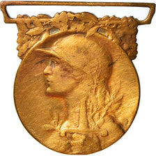 Francja, Grande Guerre, Medal, 1914-1918, Bardzo dobra jakość, Bronze, 33