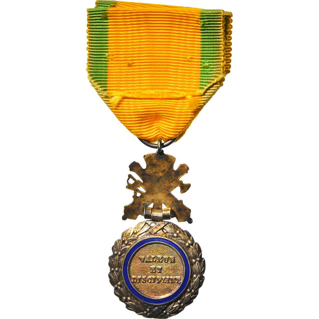 Francia, Troisième République, Valeur et Discipline, medalla, 1870, Muy buen