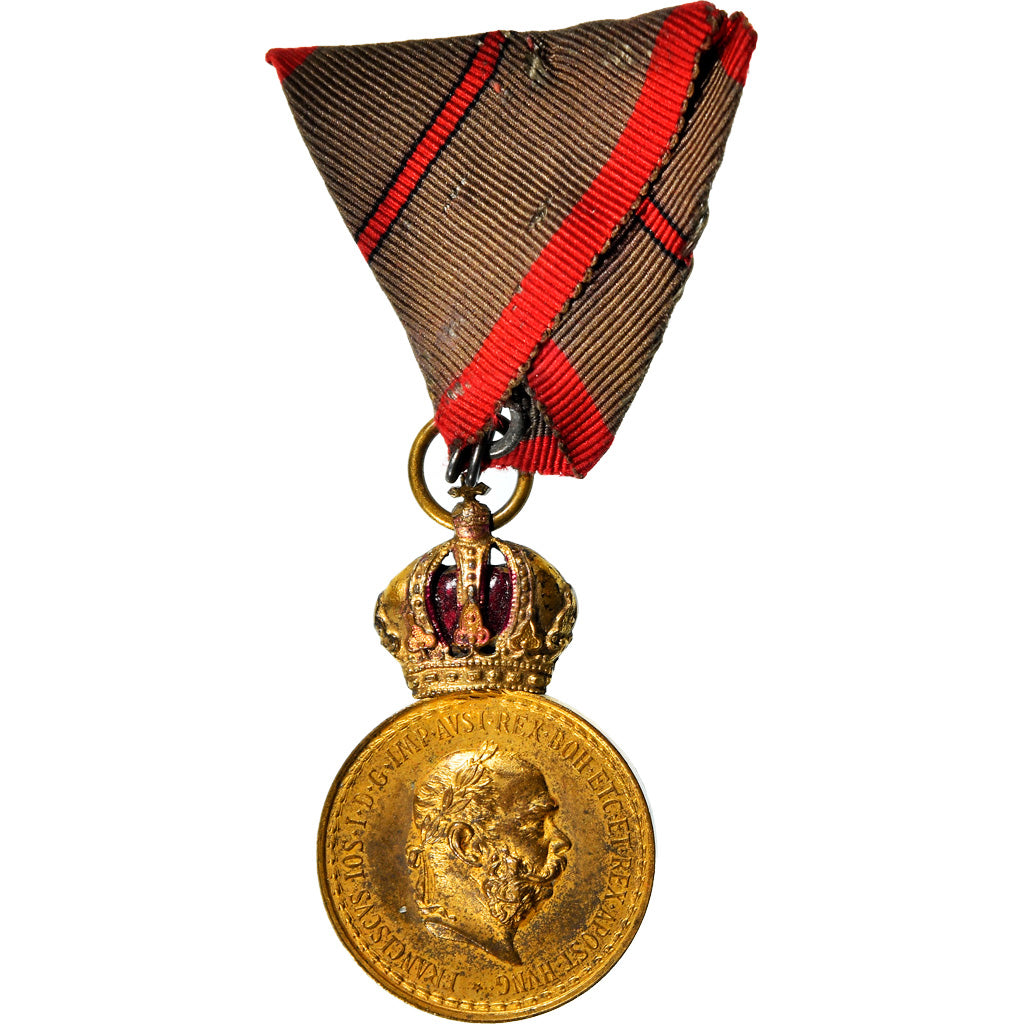 Austria, François-Joseph, Bravoure et Mérite Militaire, Signum Laudis, Medal