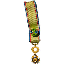 France, Oeuvre Humanitaire, Réduction, Medal, Excellent Quality, Gilt Bronze