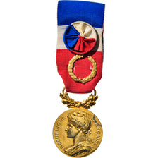 France, Médaille d'honneur du travail, Medal, 1994, Excellent Quality, Borrel