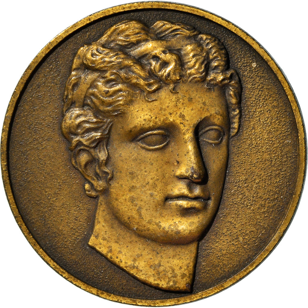 Frankreich, Medaille, Euterpe, muse de la musique, Arts & Culture, SS+, Bronze