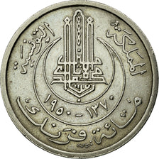 Tunisia, Muhammad al-Amin Bey, 100 Francs, 1950, Paris, EF(40-45), KM 276