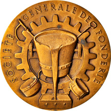France, Medal, Société Générale de Fonderie, Business & industry, 1970