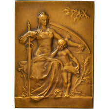 France, Médaille, Art Nouveau, Ville de Paris, XXème, Pax, H. Kautsch, SUP+