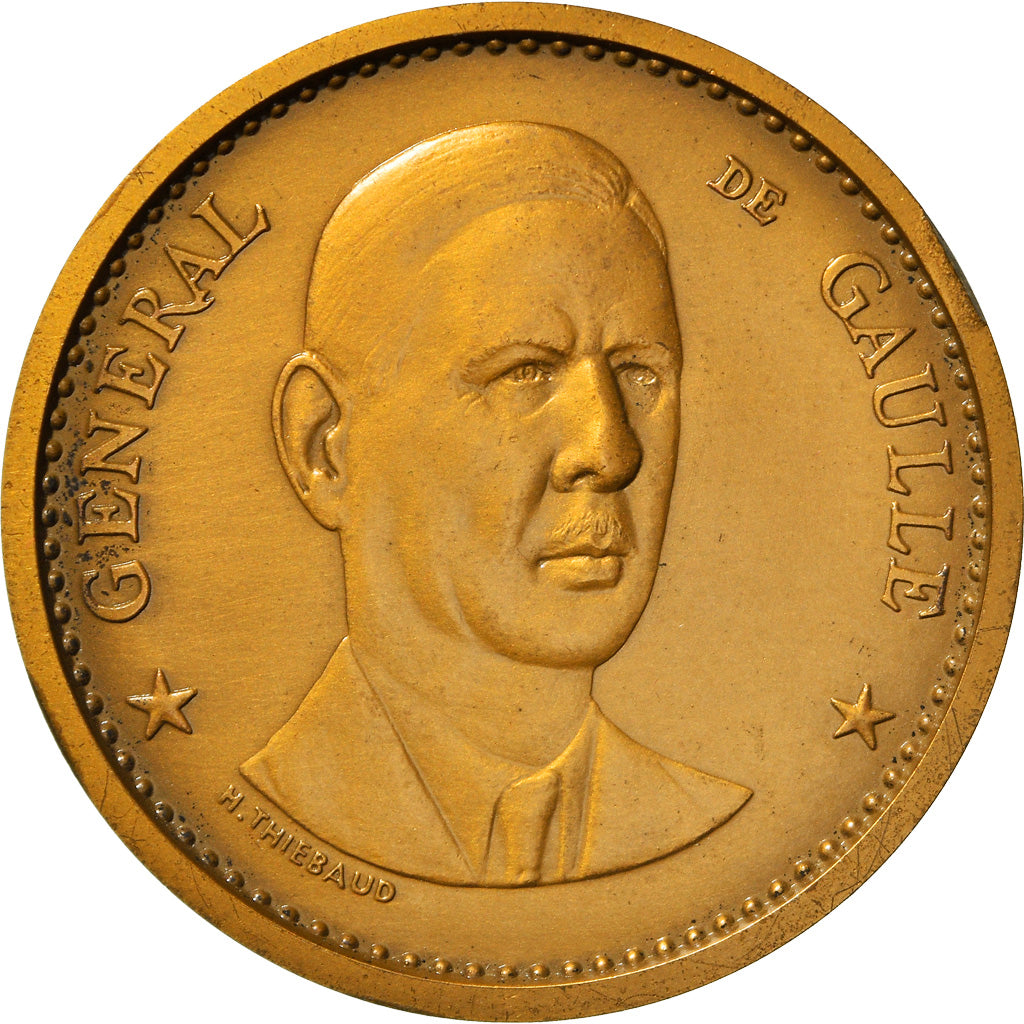 Francia, medalla, 40ème Anniversaire de la Libération de Paris, De Gaulle