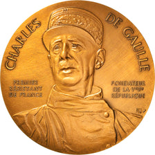 France, Medal, Charles De Gaulle, Compagnon de la Libération, WAR, 1990