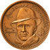 France, Medal, Résistance française, Jean Moulin, WAR, 1985, Mauviel