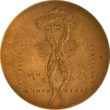 Tunisia, Medal, Hommage à Gutenberg, Hartmann International, Monastir, 1976