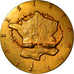 France, Medal, La Résistance, History, De Jeager, MS(63), Gilt Bronze