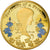 Reino Unido, medalla, Portrait of a Princess, Diana, Society, FDC, Copper Gilt