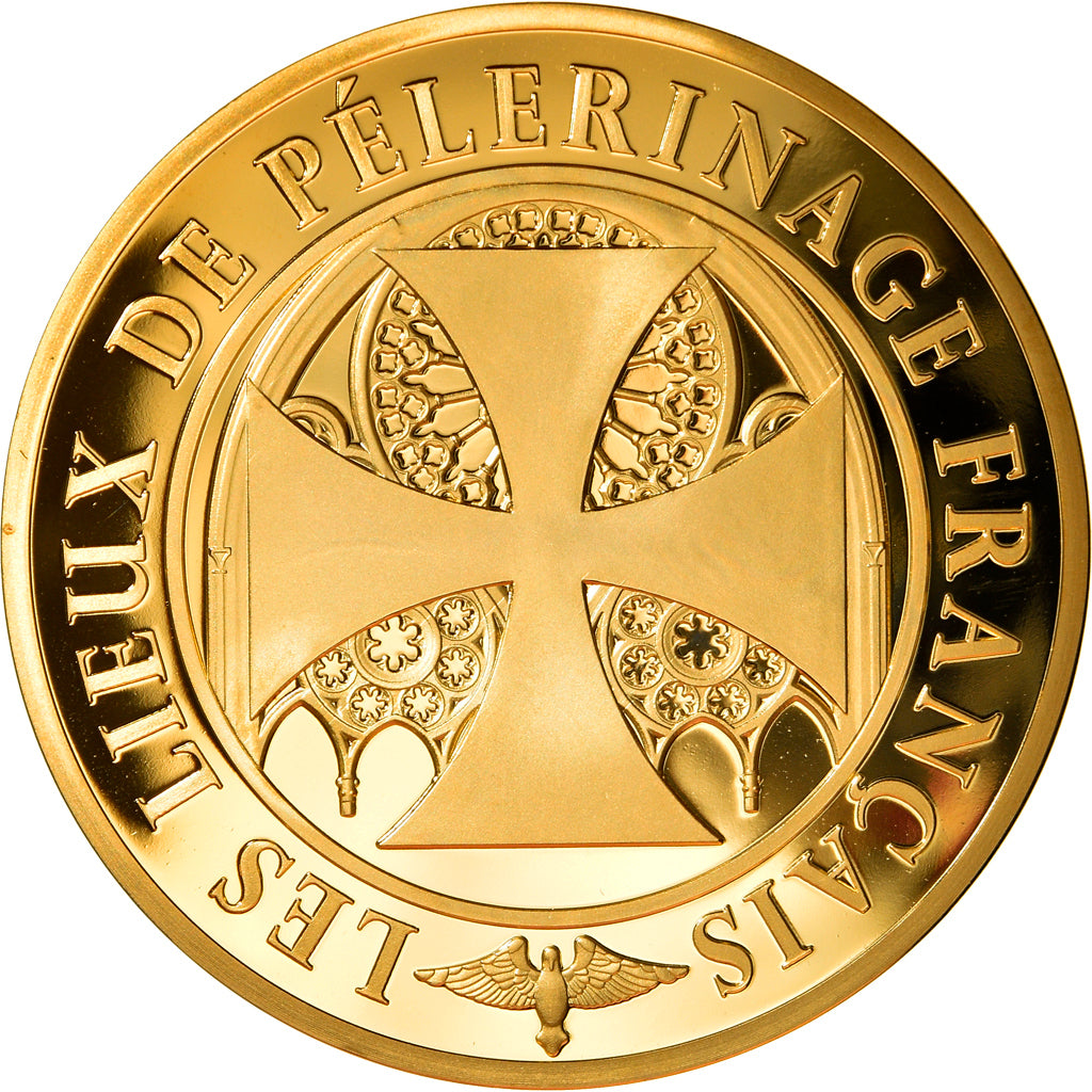 Frankreich, Medaille, Lourdes, Lieu de Pélerinage Français, Religions &