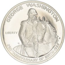 Moneda, Estados Unidos, Half Dollar, 1982, U.S. Mint, San Francisco, FDC, Plata