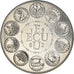 Francja, Medal, Ecu Europa, Europe Assise, Politics, 1982, Rodier, MS(65-70)