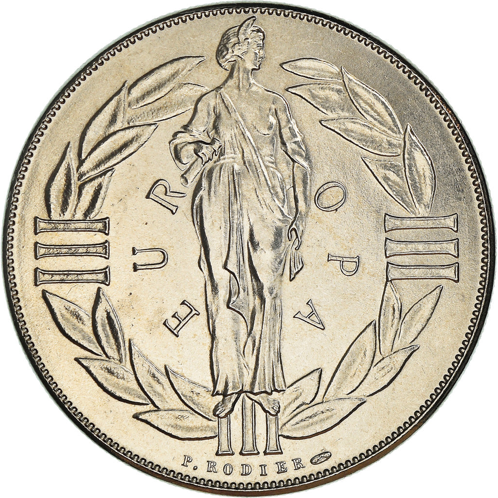 France, Médaille, Ecu Europa, Politics, 1979, Rodier, FDC, Copper-nickel