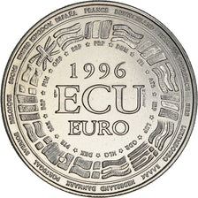 Frankrijk, Medaille, Ecu Europa, Politics, 1996, Jimenez, FDC, Copper-nickel