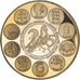 France, Medal, la Constitution Européenne, Politics, 2005, MS(65-70)